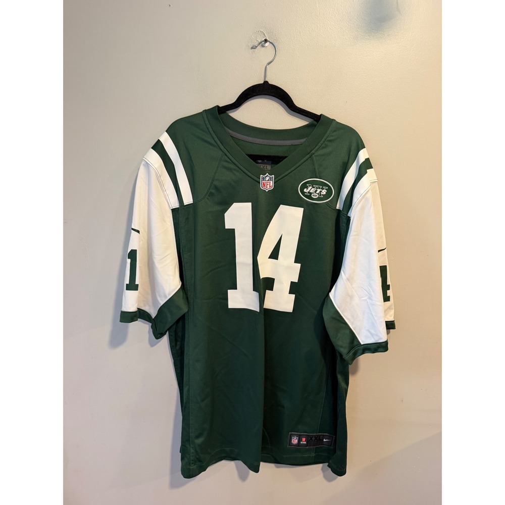 Nike Sam Darnold New York Jets NFL On Field Jersey Green White Mens XXL 14